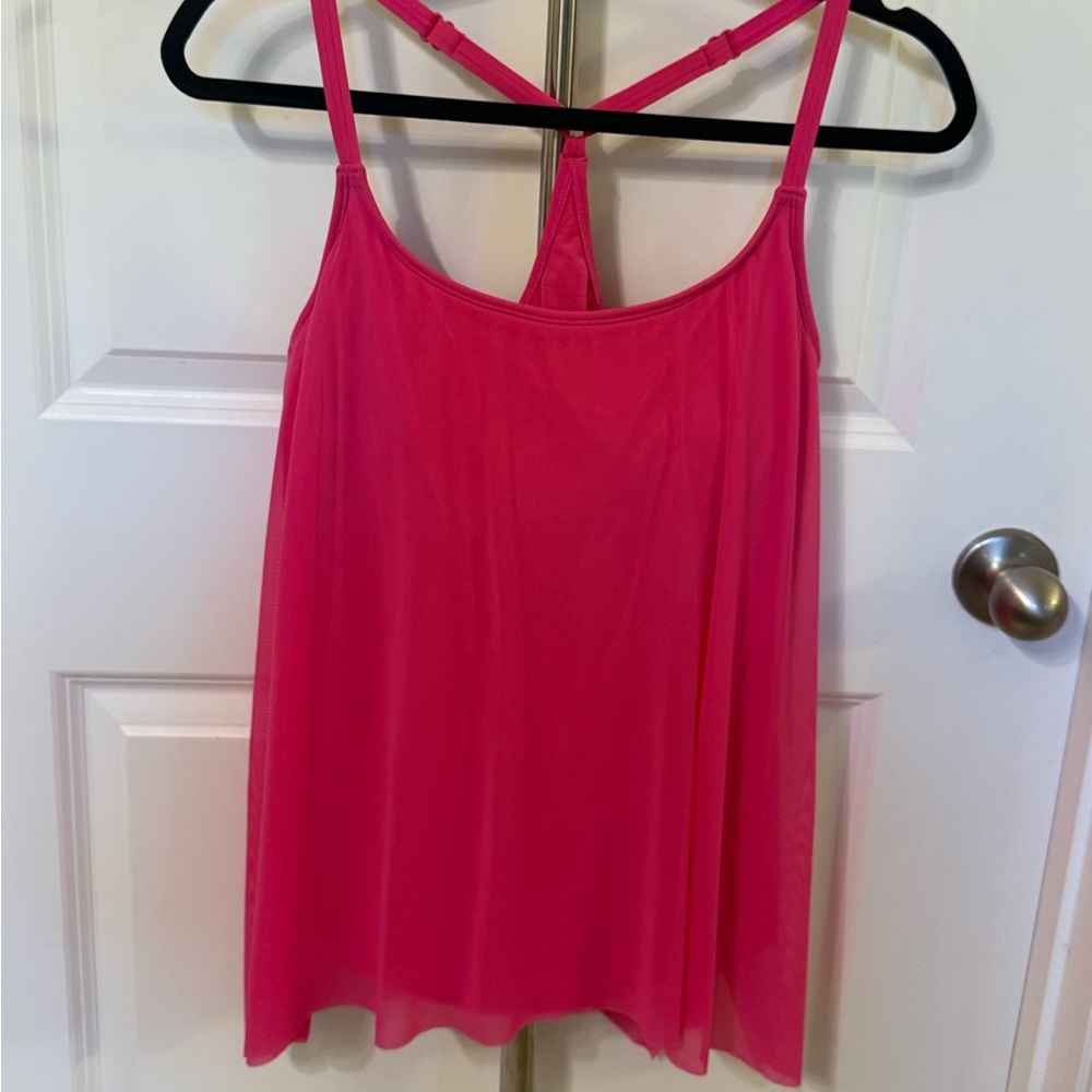 Women's Coco Reef Hot Pink Fushia Tankini Swimsuit with Matching Bottoms